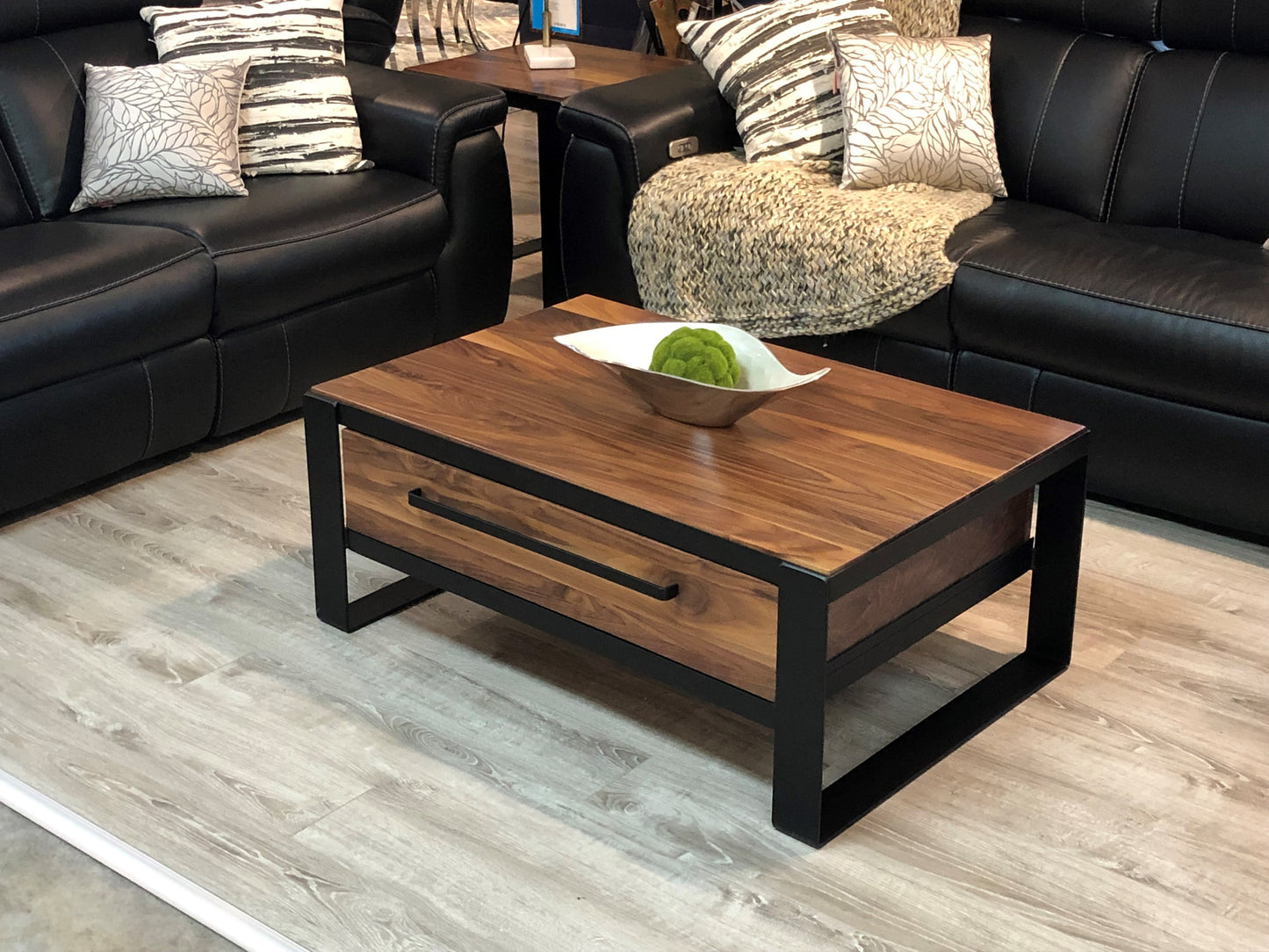 Collection Manchester Table de centre Noyer Massif