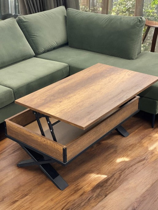 Collection X Table de centre Lift Up Mélamine