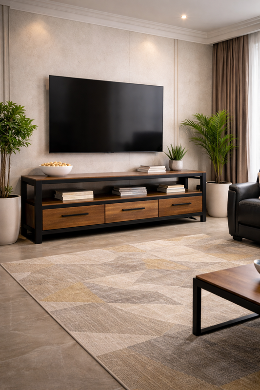 Collection  Manchester Meuble télé 06-72-BNOY Table de centre 06-101-BNOY