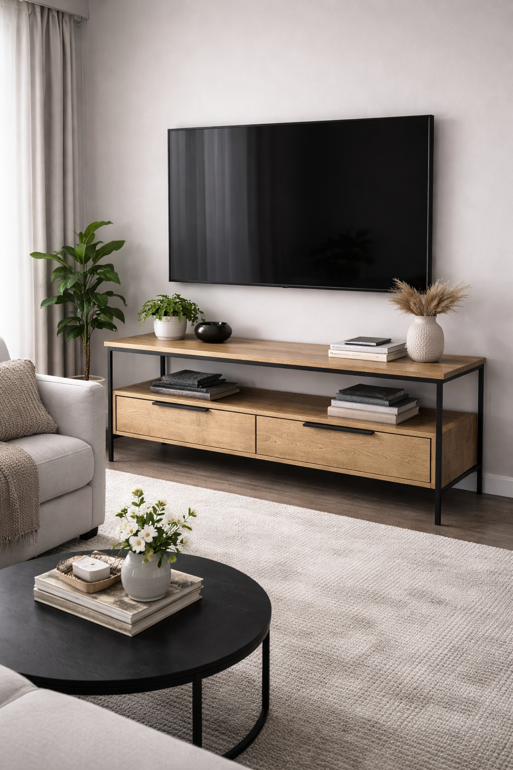 Finesse Collection TV Stand 95-54-B