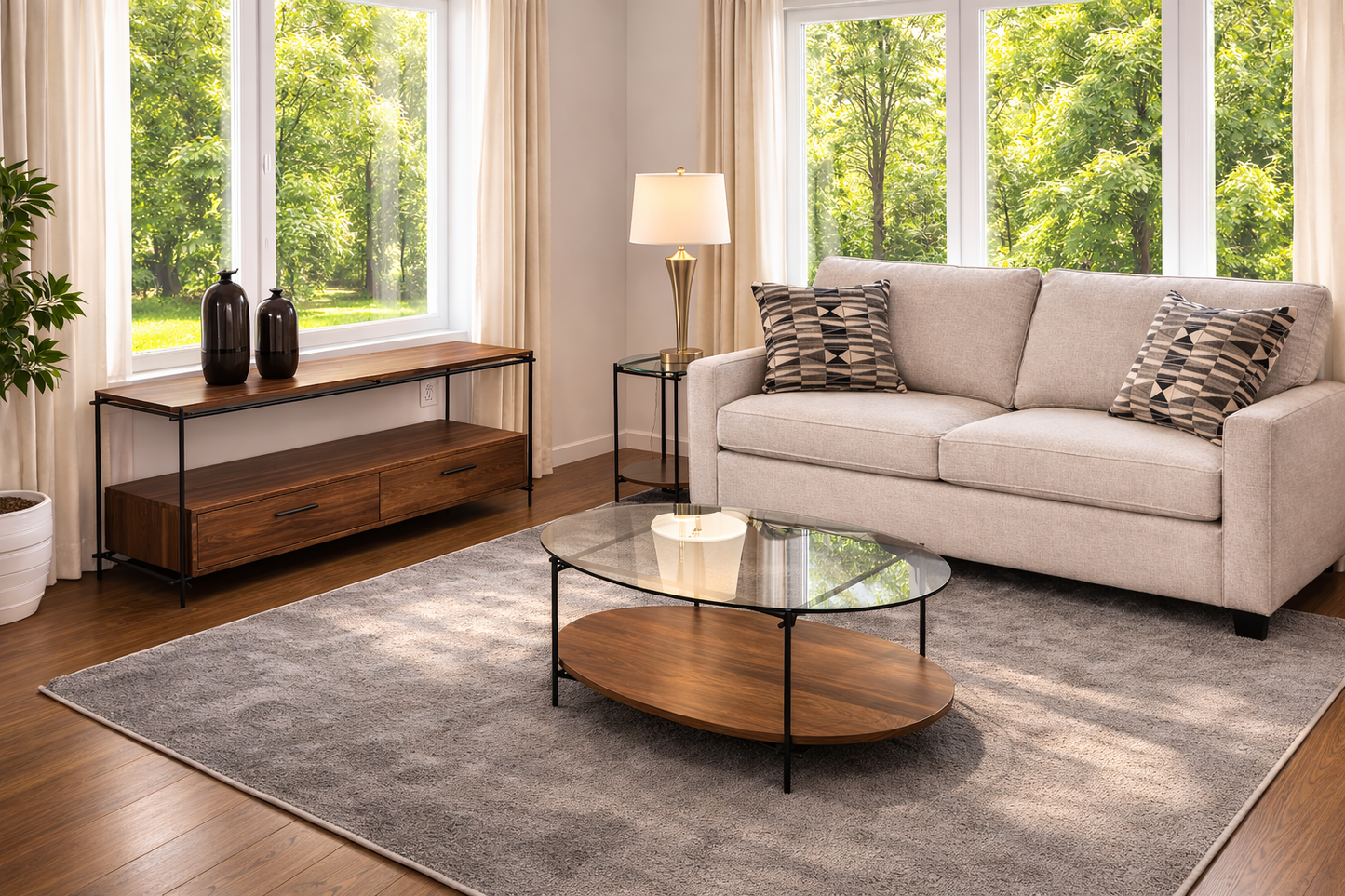 Scandi Collection TV Stand 47-62-BNOY
